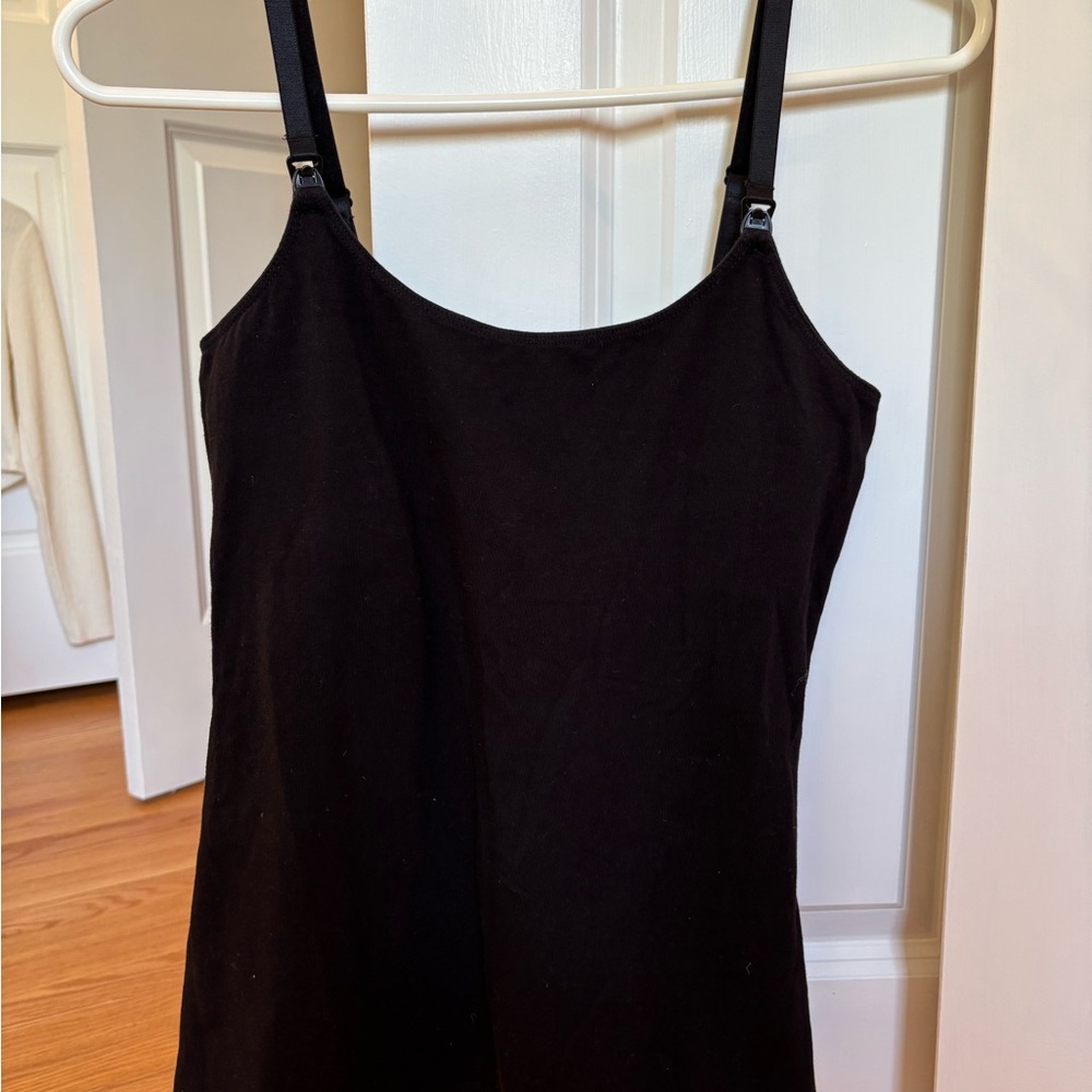 H&M Black Fitted Camisole Top